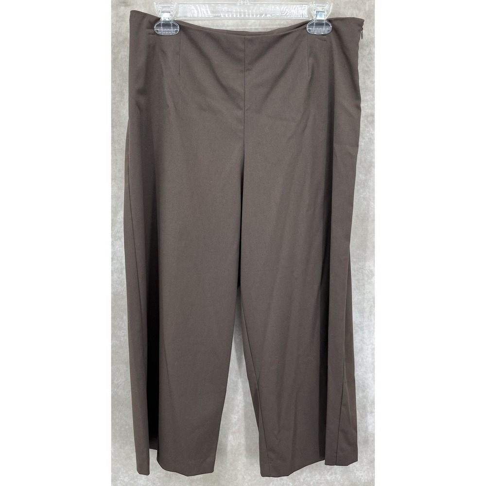 Sage West Texas Collection Dress Pants Women's Size 10 Brown Straight Leg